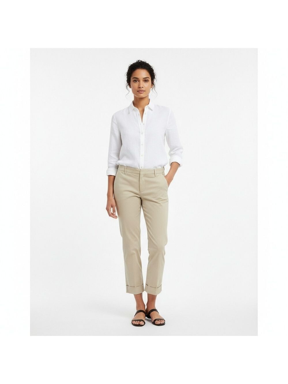 Lavia 18 Cuffed Trousers Size 46